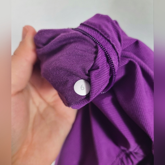 Lululemon Run Tracker Skirt Purple Size 6 RARE - Picture 9 of 9